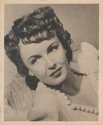 1948 Bowman Movie Stars (R701-9) #32 Frances Gifford Front
