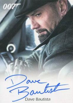 2017 Rittenhouse James Bond Archives Final Edition - Autographs #NNO Dave Bautista Front