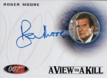 2017 Rittenhouse James Bond Archives Final Edition - Autographs #A225 Roger Moore Front