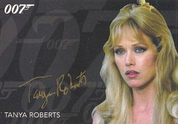 2017 Rittenhouse James Bond Archives Final Edition - Autographs #NNO Tanya Roberts Front