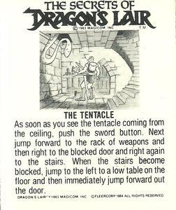 1984 Fleer Dragon's Lair #13c I've Got It Back