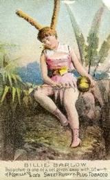 1880 Lorillard & Co. Actresses (N250) #NNO Billie Barlow Front