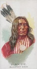1888 Allen & Ginter Celebrated American Indian Chiefs (N2) #NNO Black Eye Front