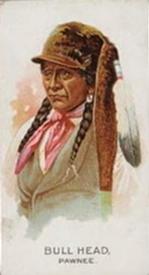 1888 Allen & Ginter Celebrated American Indian Chiefs (N2) #NNO Bull Head Front