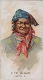 1888 Allen & Ginter Celebrated American Indian Chiefs (N2) #NNO Geronimo Front