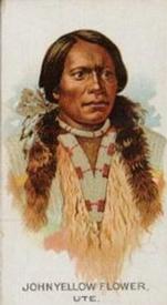 1888 Allen & Ginter Celebrated American Indian Chiefs (N2) #NNO John Yellow Flower Front