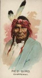 1888 Allen & Ginter Celebrated American Indian Chiefs (N2) #NNO Red Bird Front
