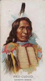1888 Allen & Ginter Celebrated American Indian Chiefs (N2) #NNO Red Cloud Front