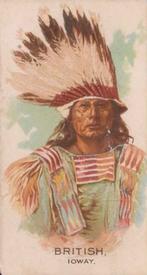 1888 Allen & Ginter Celebrated American Indian Chiefs (N2) #NNO British Front