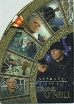 2002 Rittenhouse Stargate SG-1 Season 4 - Heroes in Action #H1 Colonel O'Neill Front