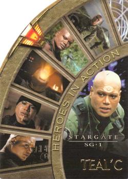 2002 Rittenhouse Stargate SG-1 Season 4 - Heroes in Action #H2 Teal'c Front