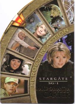 2002 Rittenhouse Stargate SG-1 Season 4 - Heroes in Action #H3 Major Samantha Carter Front