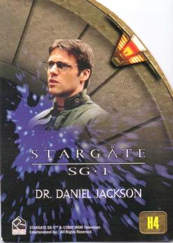 2002 Rittenhouse Stargate SG-1 Season 4 - Heroes in Action #H4 Dr. Daniel Jackson Back