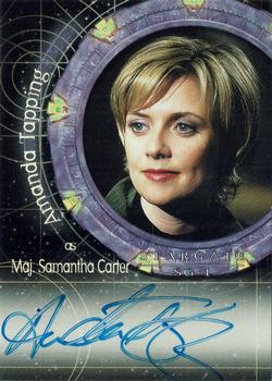 2002 Rittenhouse Stargate SG-1 Season 4 - Autographs #A11 Amanda Tapping Front