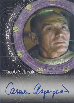 2002 Rittenhouse Stargate SG-1 Season 4 - Autographs #A12 Carmen Argenziano Front