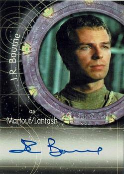 2002 Rittenhouse Stargate SG-1 Season 4 - Autographs #A18 J.R. Bourne Front