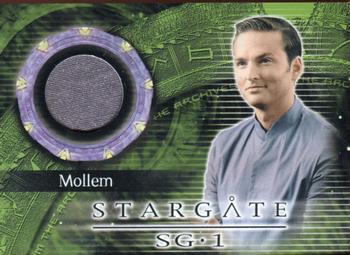 2002 Rittenhouse Stargate SG-1 Season 4 - From the Archives Costume Relics #C10 Mollem Front