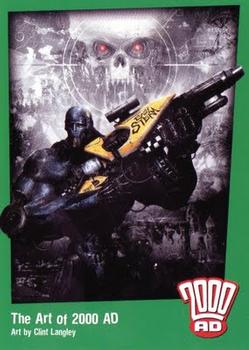2008 Strictly Ink 30 Years of 2000 AD #24 Clint Langley Front