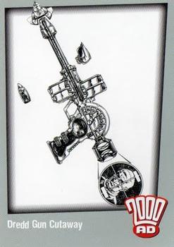 2008 Strictly Ink 30 Years of 2000 AD #36 Dredd Gun Cutaway Front