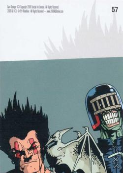 2008 Strictly Ink 30 Years of 2000 AD #57 Judge Hershey Back