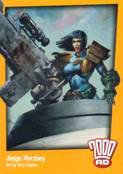 2008 Strictly Ink 30 Years of 2000 AD #57 Judge Hershey Front