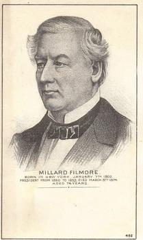 1880-85 U.S. Presidents (HD2a) #NNO Millard Fillmore Front