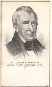 1880-85 U.S. Presidents (HD2a) #NNO William H. Harrison Front