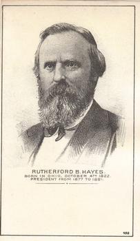 1880-85 U.S. Presidents (HD2a) #NNO Rutherford B. Hayes Front