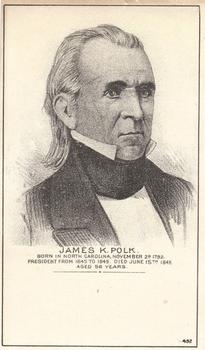 1880-85 U.S. Presidents (HD2a) #NNO James K. Polk Front
