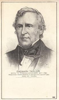 1880-85 U.S. Presidents (HD2a) #NNO Zachary Taylor Front