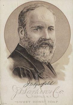 1885 J.D. Larkin & Company Presidents (H603) #NNO James A. Garfield Front