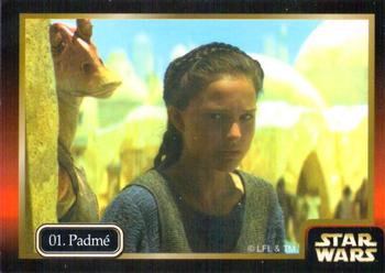 1999 Ikon Collectables Star Wars: Episode 1 #01 Padmé Front
