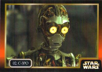 1999 Ikon Collectables Star Wars: Episode 1 #02 C-3PO Front