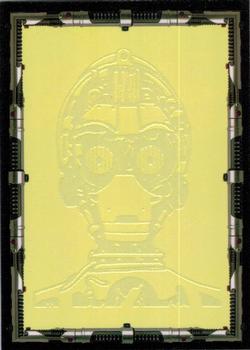 1999 Ikon Collectables Star Wars: Episode 1 #02 C-3PO Back