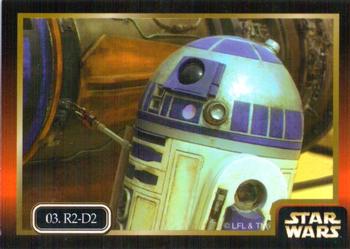 1999 Ikon Collectables Star Wars: Episode 1 #03 R2-D2 Front