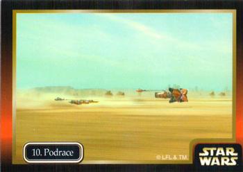 1999 Ikon Collectables Star Wars: Episode 1 #10 Podrace Front