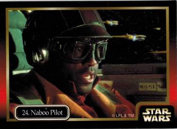 1999 Ikon Collectables Star Wars: Episode 1 #24 Naboo Pilot Front