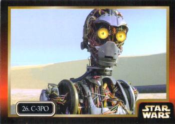1999 Ikon Collectables Star Wars: Episode 1 #26 C-3PO Front