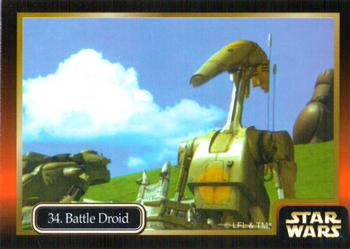 1999 Ikon Collectables Star Wars: Episode 1 #34 Battle Droid Front