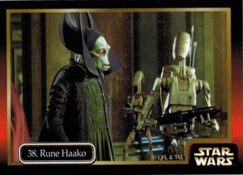 1999 Ikon Collectables Star Wars: Episode 1 #38 Rune Haako Front