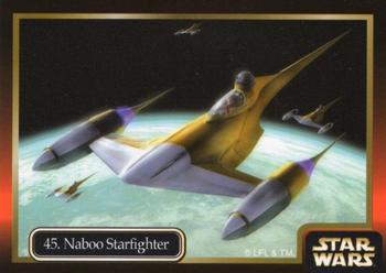 1999 Ikon Collectables Star Wars: Episode 1 #45 Naboo Starfighter Front