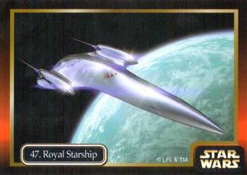 1999 Ikon Collectables Star Wars: Episode 1 #47 Royal Starship Front
