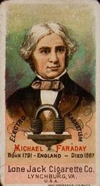 1887 Lone Jack Inventors and Inventions (N365) #NNO Michael Faraday Front