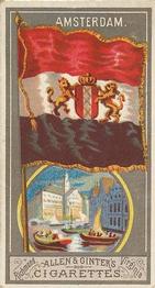 1888 Allen & Ginter City Flags (N6) #NNO Amsterdam Front