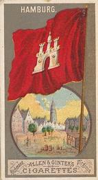 1888 Allen & Ginter City Flags (N6) #NNO Hamburg Front