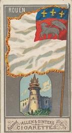 1888 Allen & Ginter City Flags (N6) #NNO Rouen Front