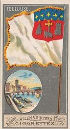 1888 Allen & Ginter City Flags (N6) #NNO Toulouse Front