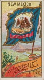 1888 Allen & Ginter Flags of States & Territory (N11) #NNO New Mexico Front