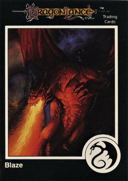 1991 TSR Advanced Dungeons & Dragons - Dragon Magazine #171 #216 Blaze, Red Dragon Front