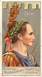 1888 Allen & Ginter Great Generals (N15) #NNO Julius Caesar Front